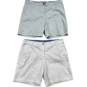 Talbots The Weekend Chino Shorts‎ Women's Size 10 Lot of 2 Classic Fit